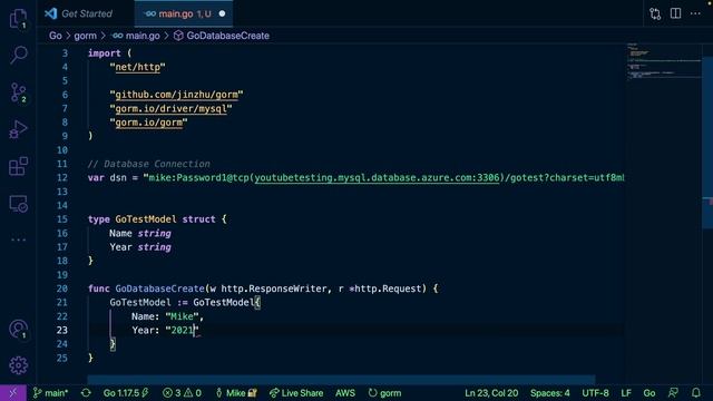 Databases With Go (Golang) using MySQL and GORM смотреть онлайн