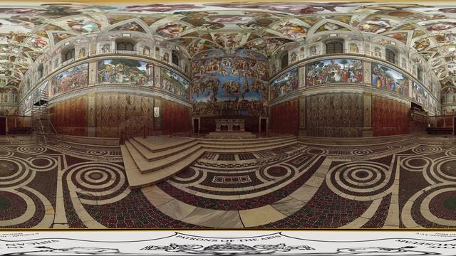 Sistine Chapel [360° 4K] смотреть онлайн