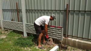 Цена.Установка Еврозабора своими руками 2021.