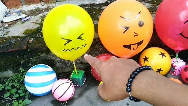 Petualangan seru mencari balon dan bola warna-warni berhadiah mainan смотреть онлайн