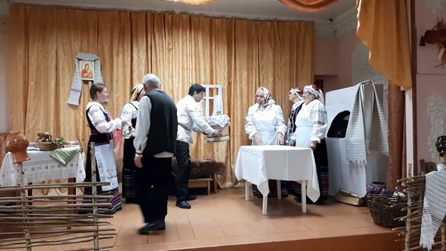 Обряд "Каравай", народный ансамбль "Журавушка" Сосновского СК смотреть онлайн