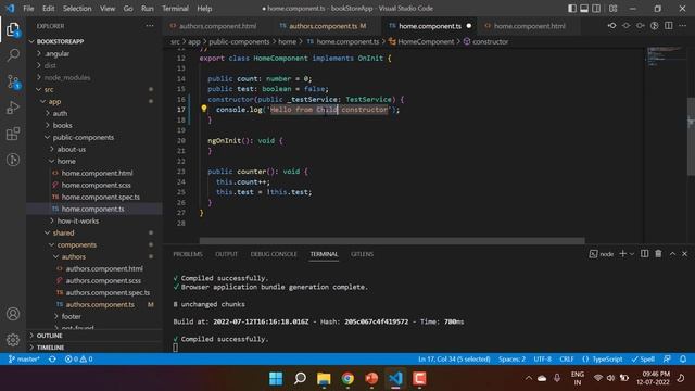 ngOnInit lifecycle hook in angular | ngOnInit vs constructor | Complete Angular Tutorial смотреть онлайн