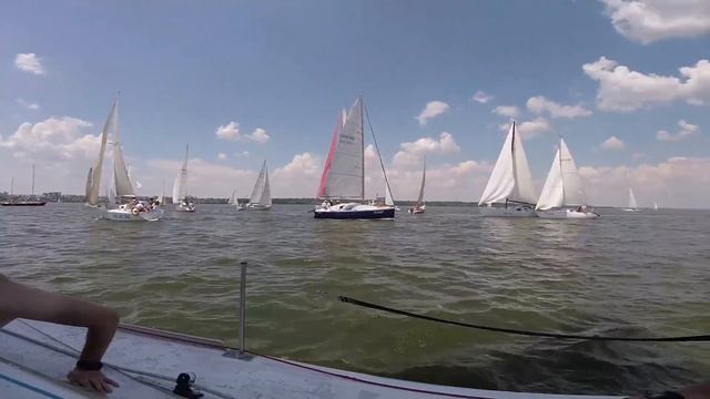 Запорожье парусная регата 2018 - гонки на яхтах | Яхта Медея на всех парусах смотреть онлайн