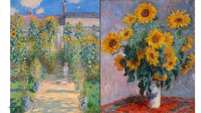 IMPRESSIONIST CLAUDE MONET: Biography, PAINTINGS Presented In American Museums. Giverny In The USA.