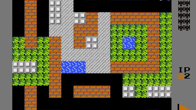 Battle City hack - первый уровень смотреть онлайн