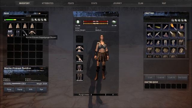 Conan Exiles Xena Armor смотреть онлайн
