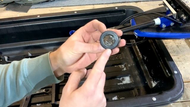 Развалился модуль толкач/ FISHRIDE/ Ремонт/ мотобуксировщик смотреть онлайн