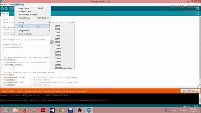 Arduino COM Port not found solution смотреть онлайн