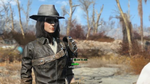 Fallout 4 - Cait & Deacon flirt смотреть онлайн