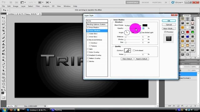 Photoshop Tutorial: How to create layer styles and save them + Layer styles pack #1 смотреть онлайн