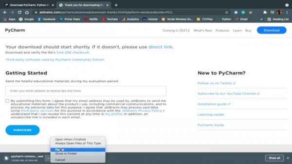 pycharm installation | pycharm python tutorial | pycharm python tutorial | python tutorial | (Hindi