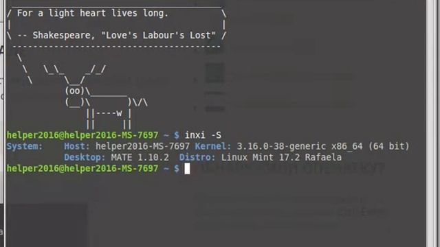#046 (2017-12-19) Linux. как узнать название и номер своего дистрибутива смотреть онлайн