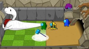 Bridge Worm  VS AMONG US