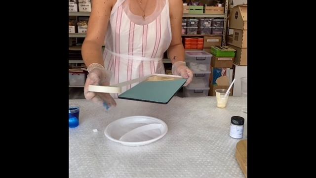 Море в технике ResinArt/ море эпоксидной смолой