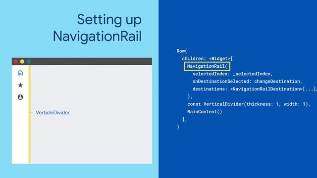 NavigationRail (Widget of the Week) смотреть онлайн