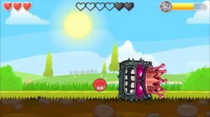 КОРОЛЬ ЧЕРНЫХ КВАДРАТОВ в игре красный шарик про New Red Ball 4.  от Котика Браяна про шарик