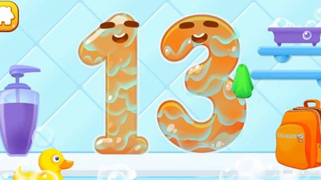 Учим считать -цифра 13 смотреть онлайн