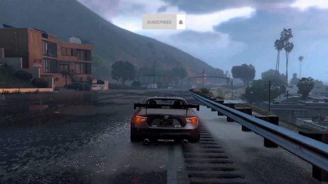 Totota GT 86 Driving GTA 5 смотреть онлайн