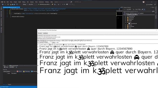 Font Awesome Icons in der WPF Applikation смотреть онлайн