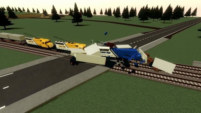 ROBLOX Train Crashes #8 смотреть онлайн