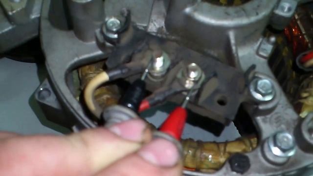 Проверка обмоток альтернатора. Генератор 5Квт. Checking the alternator windings. Generator 5kW. смотреть онлайн