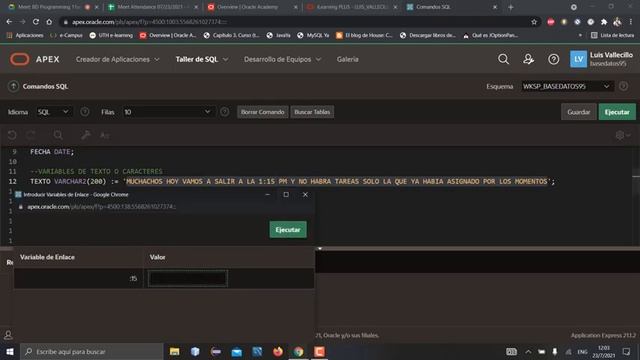 PLSQL 11AM CLASE5 смотреть онлайн