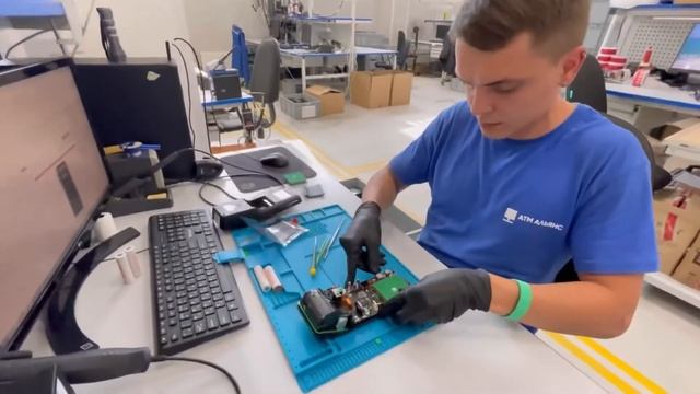 Ремонт онлайн-кассы. Замена модуля смотреть онлайн