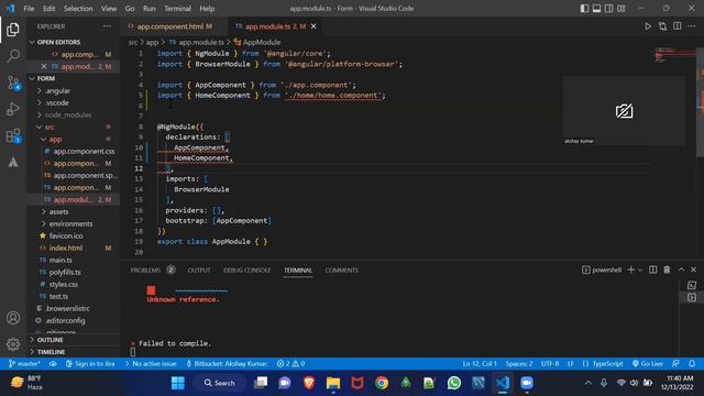 Error: Module not found | How to delete component in Angular | *failed compiled смотреть онлайн