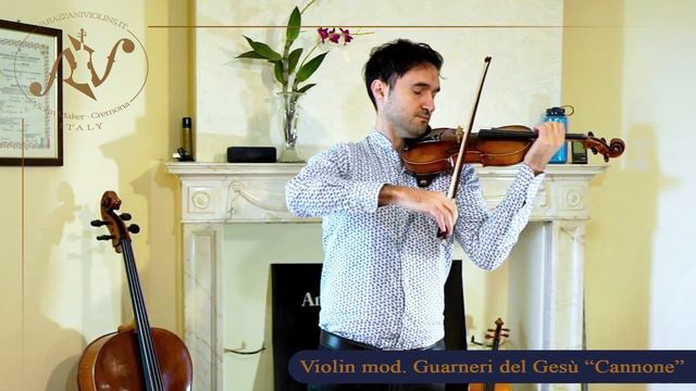 Violin model Guarneri del Gesù "Cannone" смотреть онлайн