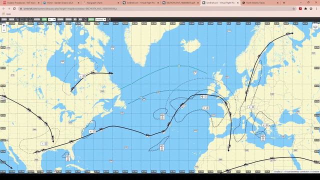 Oceanic procedures on VATSIM(basic tutorial) ! Crossmas event live ! смотреть онлайн