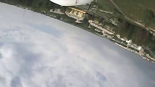 Полёт над городом Лесной на Hobbyking Bixler смотреть онлайн