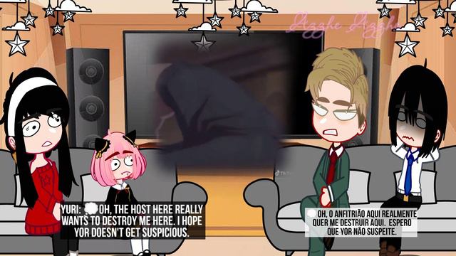 SPY X FAMILY react to each other secrets || gacha react смотреть онлайн