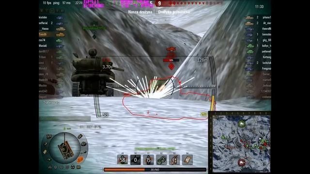 E1-1500 APU + Radeon HD 7310 World Of Tanks 1024x768 Lowest Settings