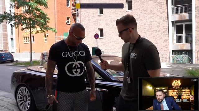 47.000€ Outfit vom Tattoo Boss 😱😂 Lion Reaktion | Marc Gebauer Highlights смотреть онлайн