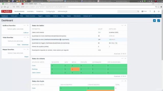 Zabbix | 64. Monitorando os processos do servidor de monitoramento смотреть онлайн
