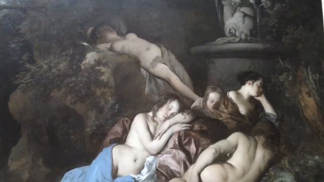 Nymphs by a Fountain early 1650s Peter Lely 1618-1680 Dulwich Picture Gallery London смотреть онлайн