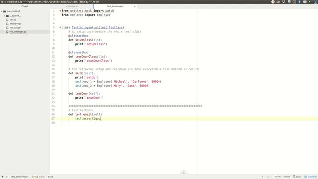 Part 2 - Python Unittest Mock смотреть онлайн
