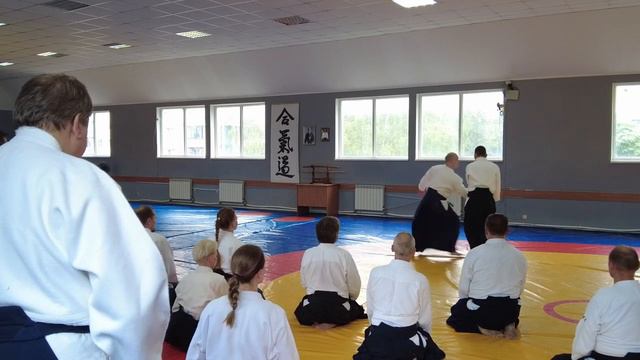 Даниэле Монтенегро (6 дан). Семинар айкидо. Псков, Россия (2024; ч 1)