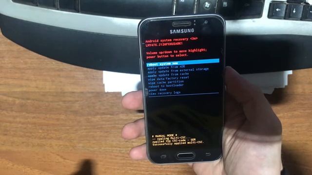 SM-J120F полный сброс | Samsung J120F Hard Reset