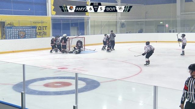 Повтор (3 период) Хоккей, ДФО. "Амур-2" - "Полярные волки". смотреть онлайн