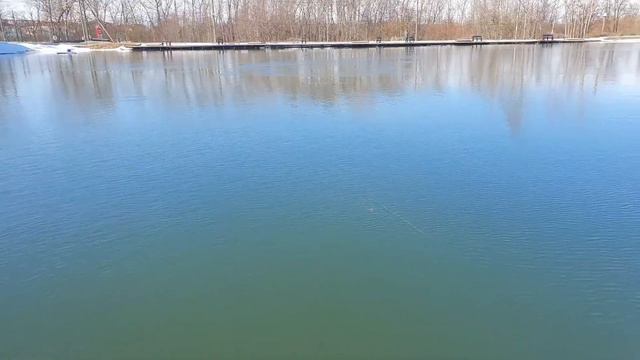 Весенняя рыбалка 2021 года. Рыбные Пруды. смотреть онлайн