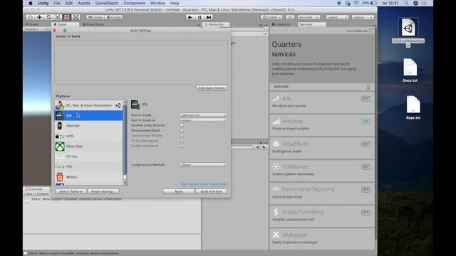 1/3: Integrate Quarters SDK into an IOS/Android Unity project (in under 3 min!) смотреть онлайн