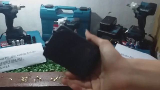 (Hàng Loại 1) Máy Siết Mở Bulong, Bắn Vít MaKiTa Dùng Pin + Tặng 4 Đầu Khẩu Cho AE LH:0378.084.982