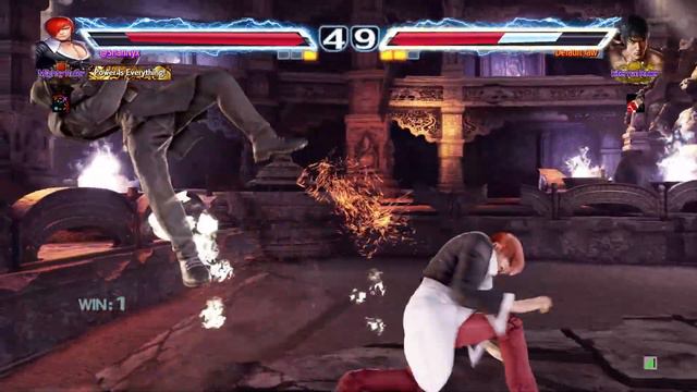 Iori Yagami Unblock misson is successfully complete...!! Tekken 7 || dragunov || смотреть онлайн