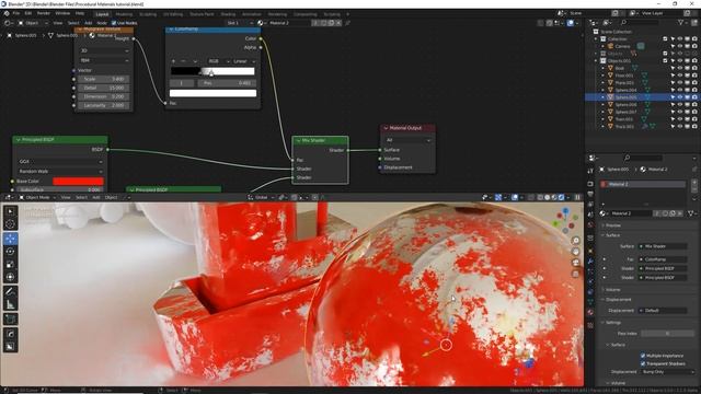 Make procedural materials in Blender part 1 смотреть онлайн