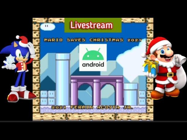 Mario Saves Christmas 2021 Super Mario World Hack Android walkthrough ASMR Livestream #2 SNES смотреть онлайн