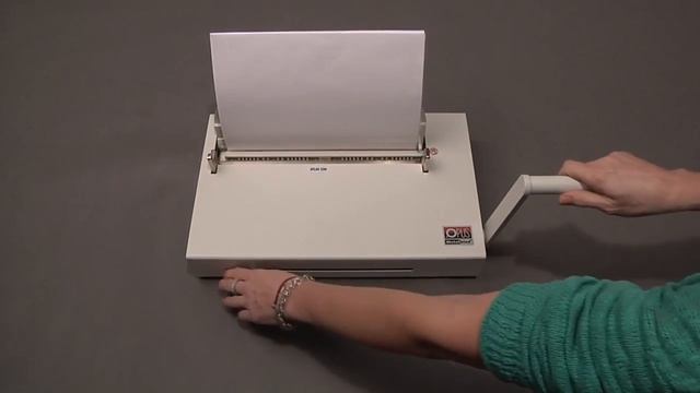 Переплет Metalbind тонких документов в обложки EasyCover 1,5 и 3 mm на OPUS Atlas 190 смотреть онлайн