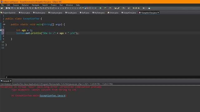Java Tutorial- What Are Exceptions in Java? | Learn Java Exceptions in Less Than 5 minutes. смотреть онлайн