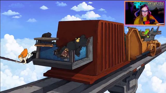 ТРЕТЬЯ ПОПЫТКА ⬤ Goodbye Deponia прохождение #1 смотреть онлайн