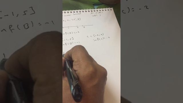 Sup inf Greater lower bound and least upper bound اصغر قيد اعلى واعظم قيد اسفل смотреть онлайн